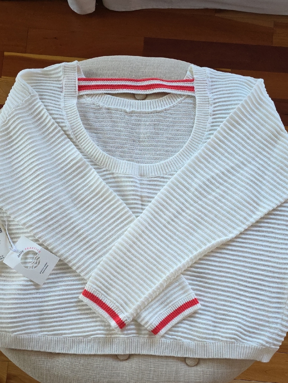 Anthropologie Daily Practice Sweater Small - Picture 3 of 7